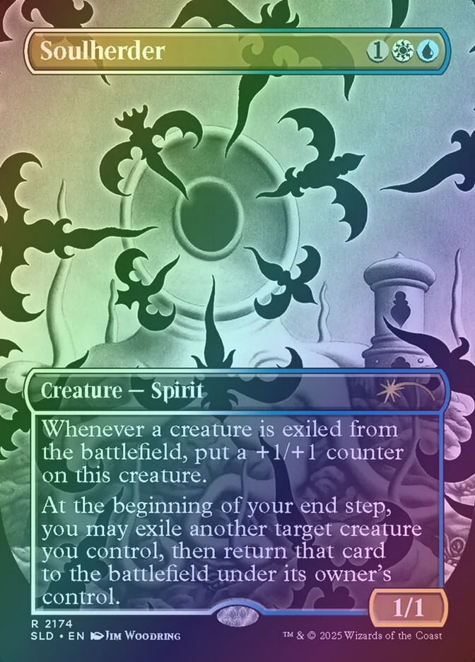 Soulherder (SLD) (2174) / Borderless / Foil