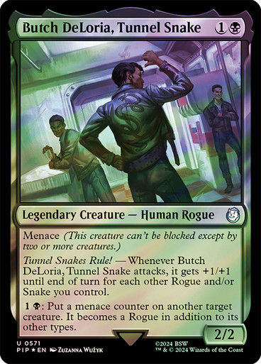 Butch DeLoria, Tunnel Snake (pip) (571) / Surge Foil