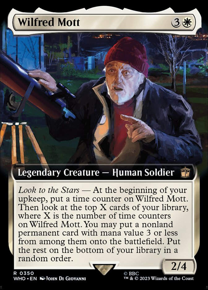 Wilfred Mott (WHO) (350) / Extended Art