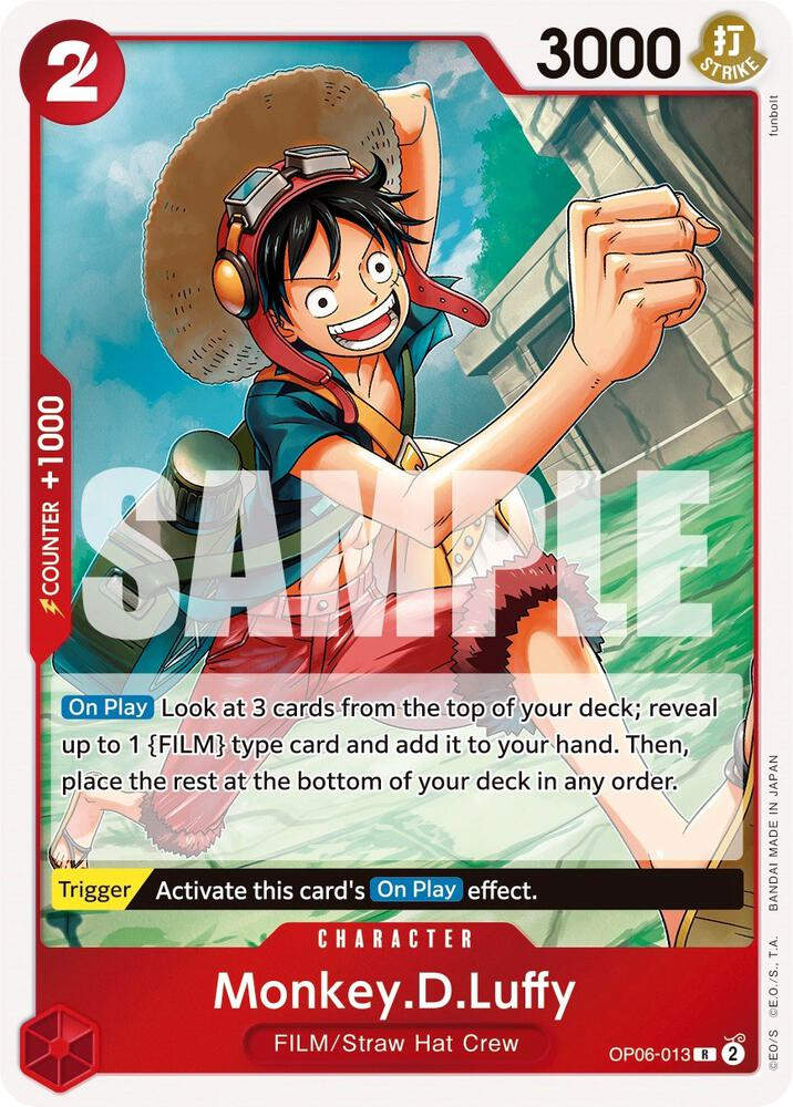 Monkey.D.Luffy (OP06-013) / Foil