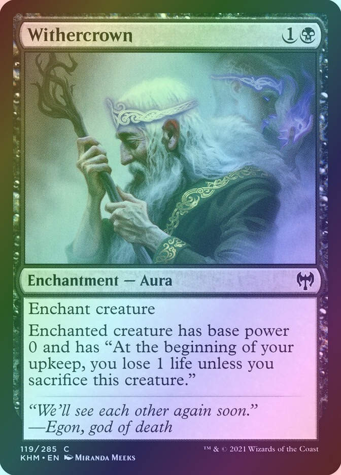 Withercrown (KHM) (119) / Foil