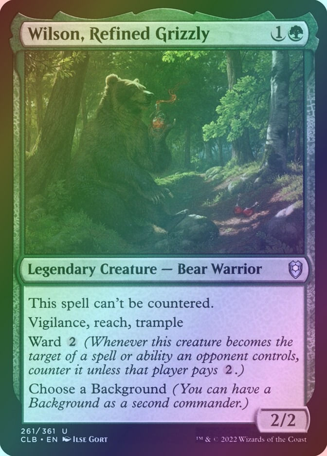 Wilson, Refined Grizzly (CLB) (261) / Foil