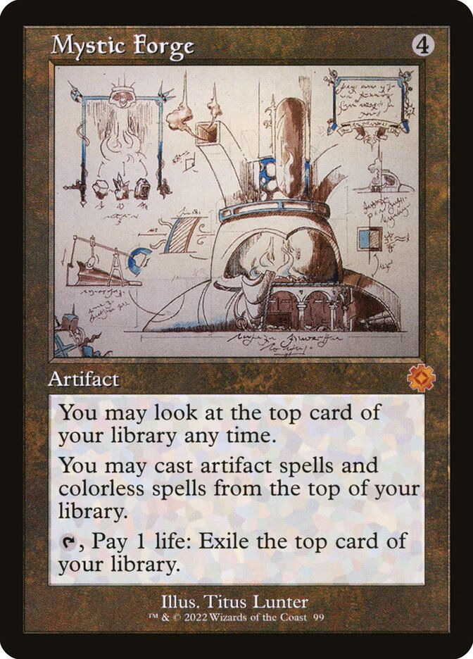 Mystic Forge (BRR) (99) / Schematic