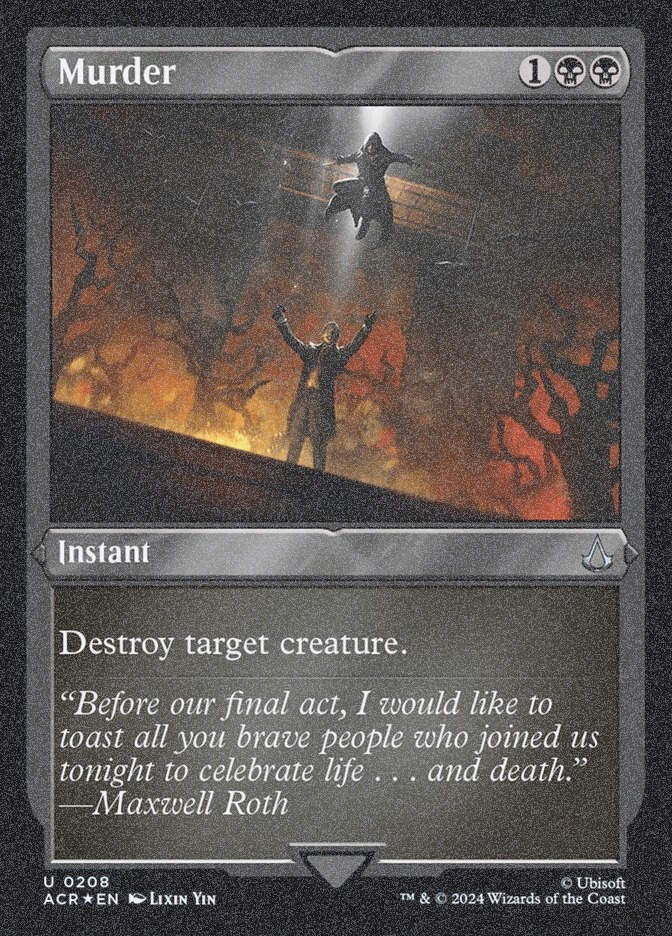 Murder (ACR) (208) / Foil Etched