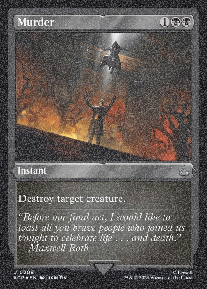 Murder (ACR) (208) / Foil Etched