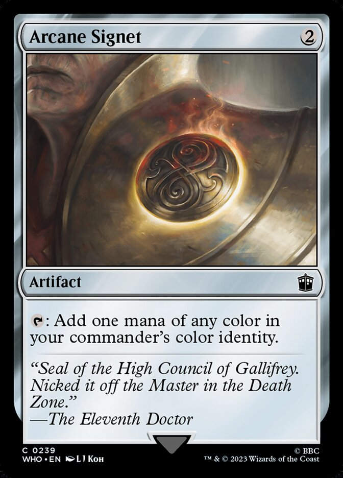 Arcane Signet (WHO) (239)
