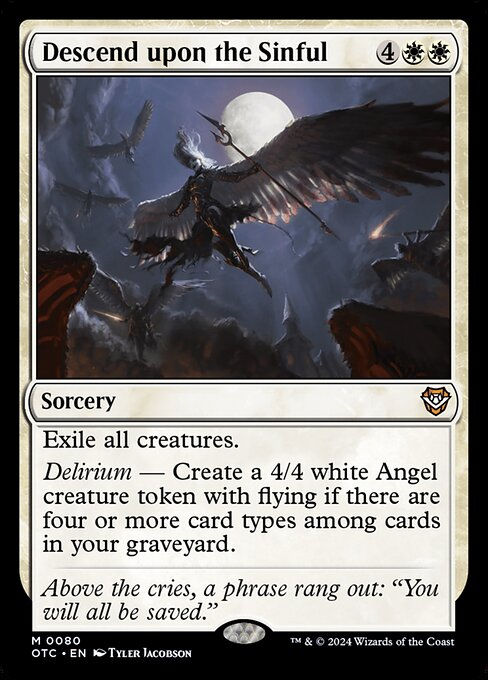 Descend upon the Sinful (otc) (80)