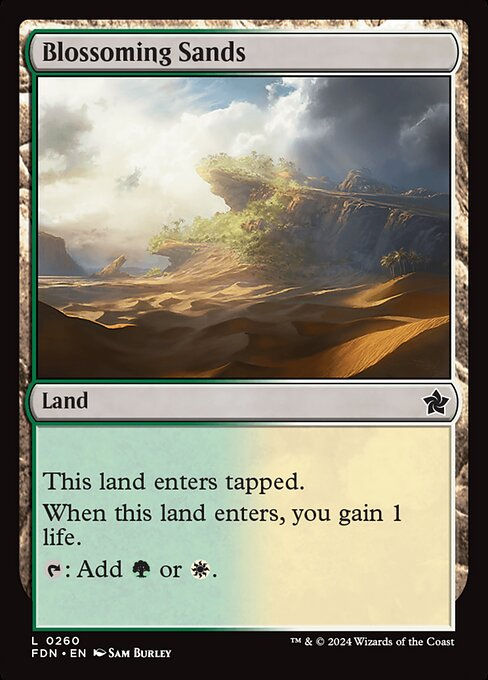 Blossoming Sands (FDN) (260)