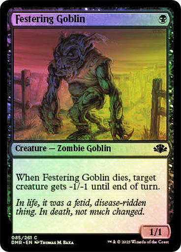 Festering Goblin (DMR) / Foil