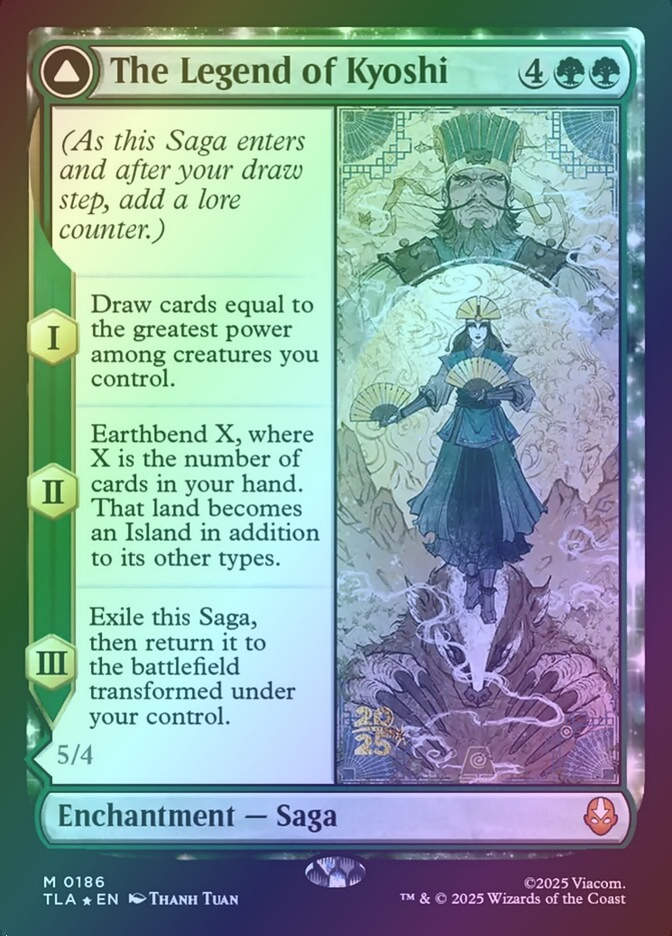 The Legend of Kyoshi // Avatar Kyoshi (PTLA) (186s) / Foil