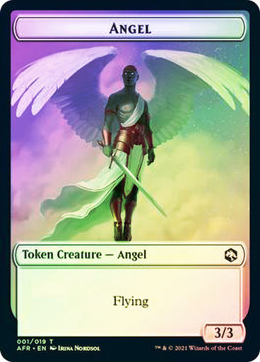 Token (Angel // Spider) (TAFR) / Foil — cara 1 de 2