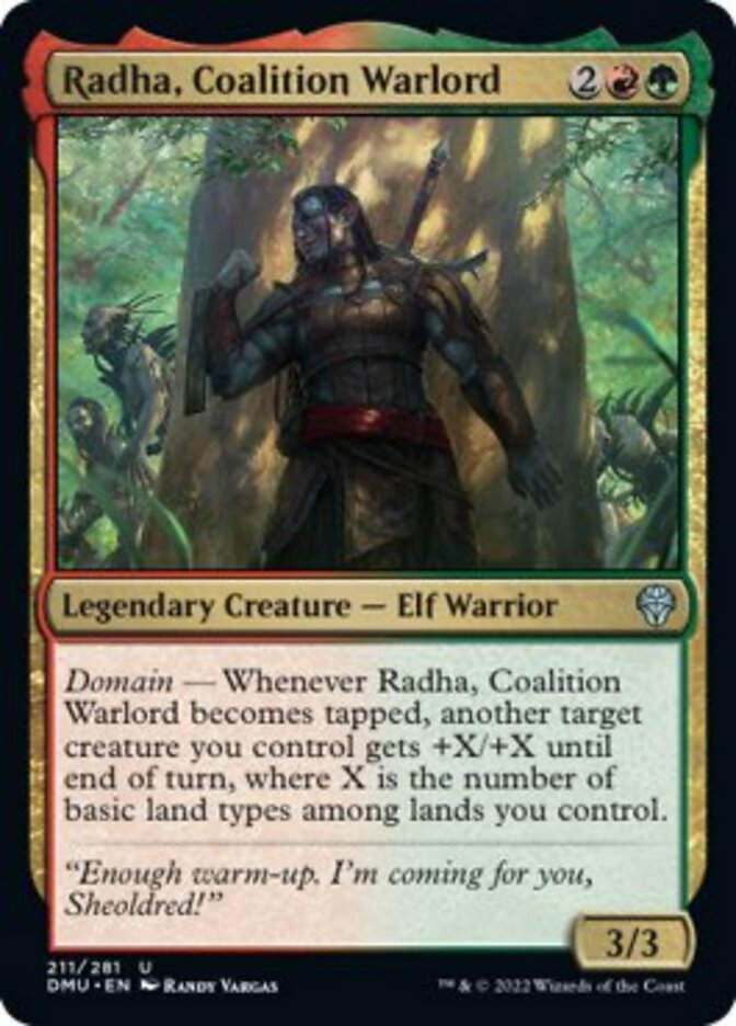 Radha, Coalition Warlord (DMU)