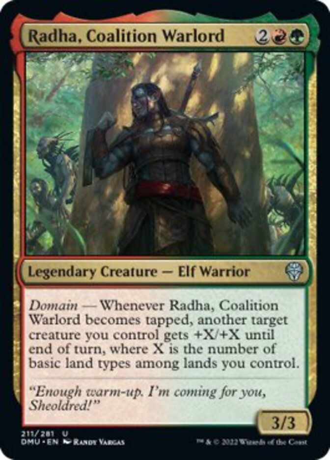 Radha, Coalition Warlord (DMU)