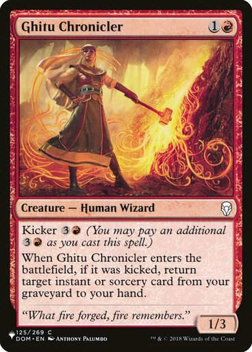 Ghitu Chronicler (The List)