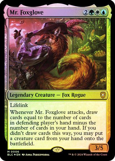 Mr. Foxglove (blc) (6) / Foil