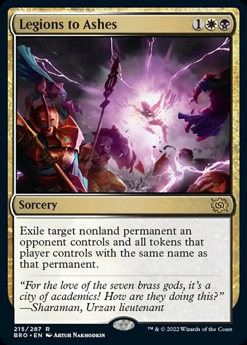 Legions to Ashes (BRO)