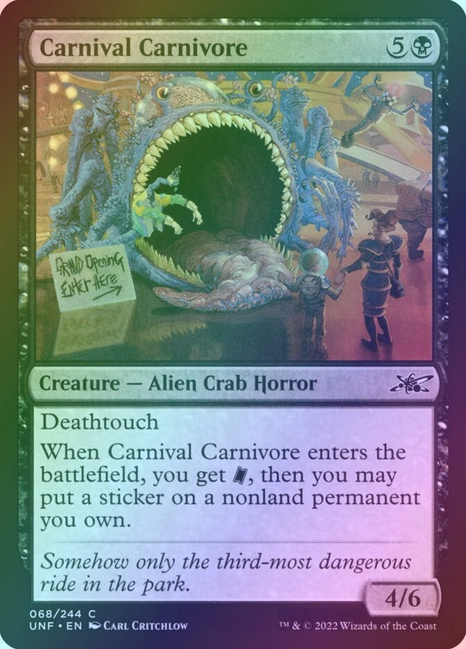 Carnival Carnivore (UNF) (68) / Foil