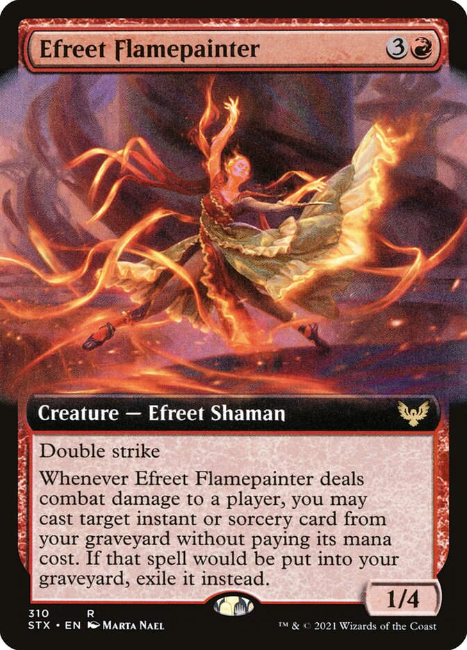 Efreet Flamepainter (STX) (310) / Extended Art