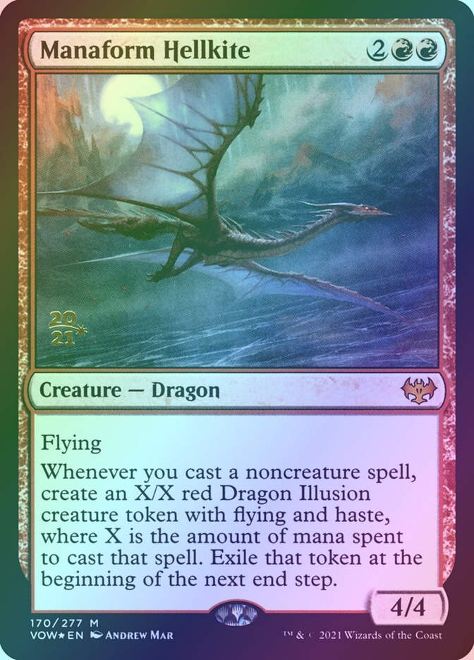 Manaform Hellkite (PVOW) (170s) / Foil