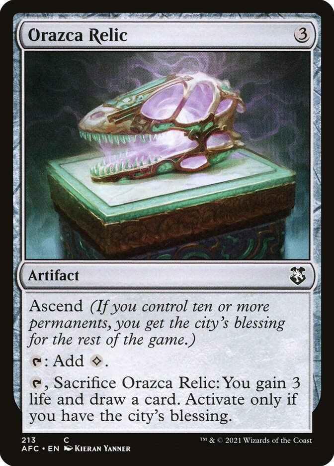 Orazca Relic (AFC) (213)