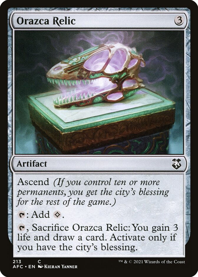 Orazca Relic (AFC) (213)