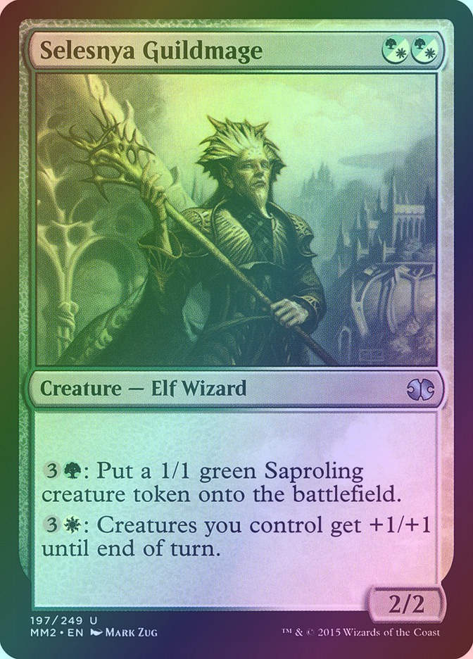 Selesnya Guildmage (MM2) (197) / Foil