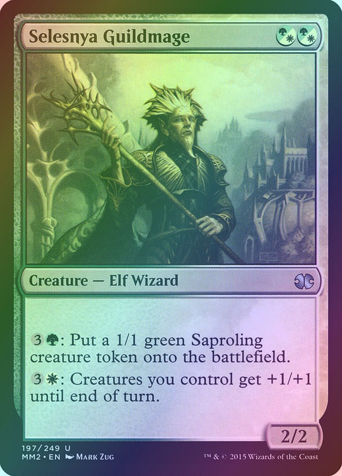 Selesnya Guildmage (MM2) (197) / Foil