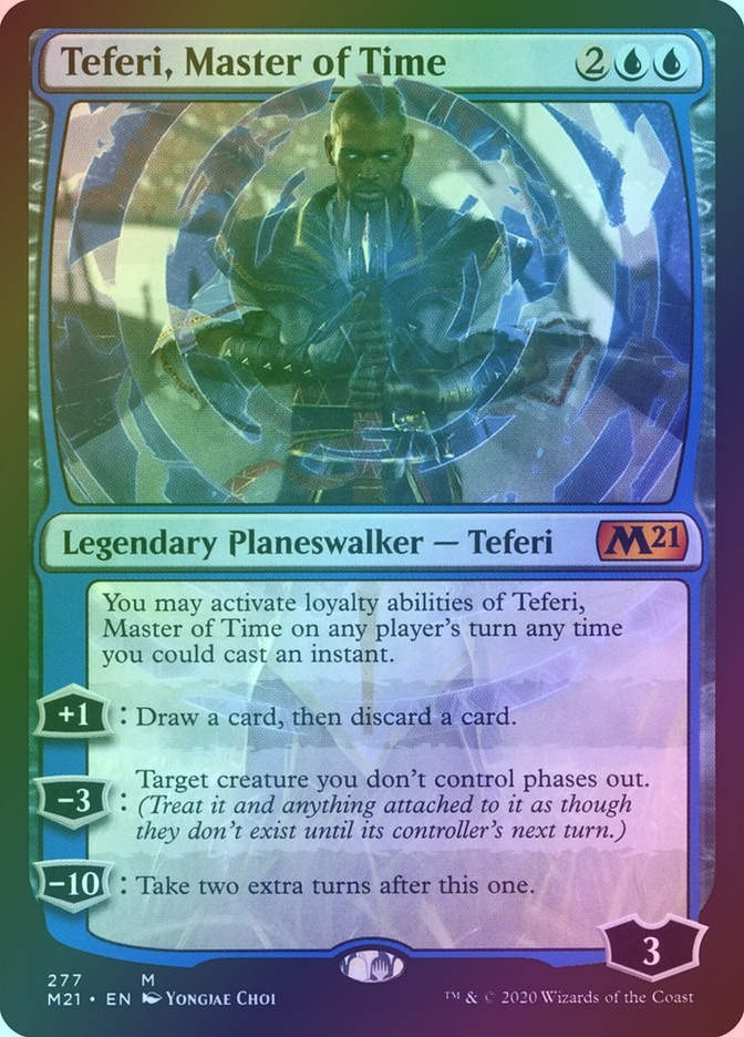 Teferi, Master of Time (M21) (277) / Foil