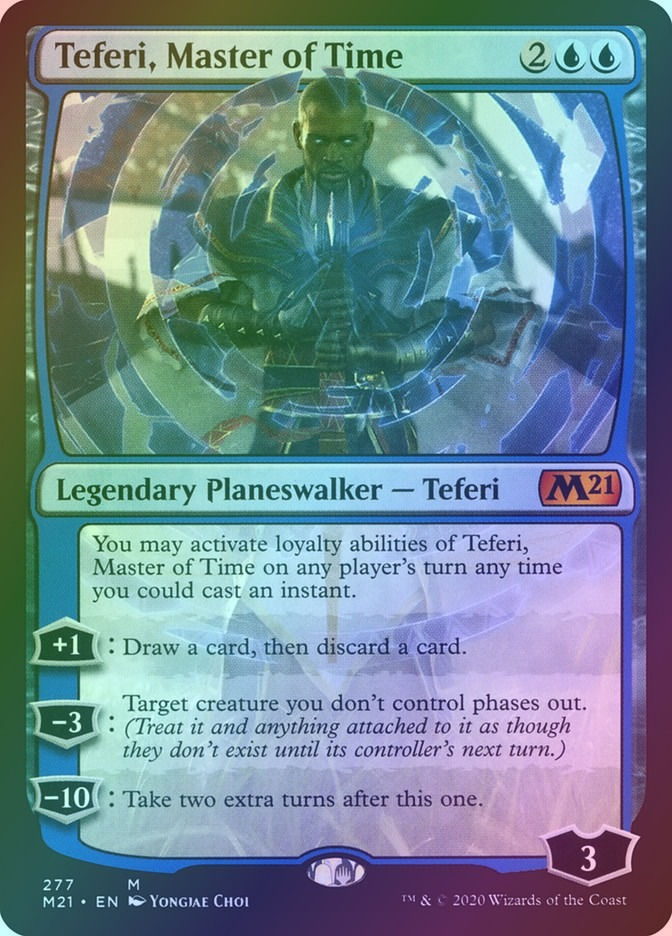 Teferi, Master of Time (M21) (277) / Foil
