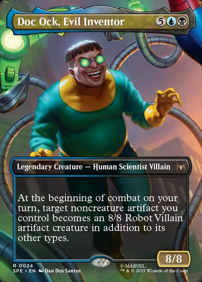 Doc Ock, Evil Inventor (SPE) (24) / Borderless