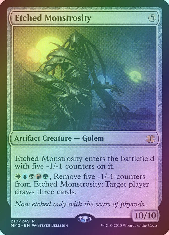 Etched Monstrosity (MM2) (210) / Foil