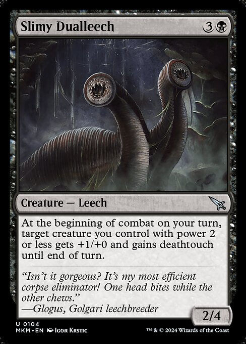 Slimy Dualleech (mkm) (104)
