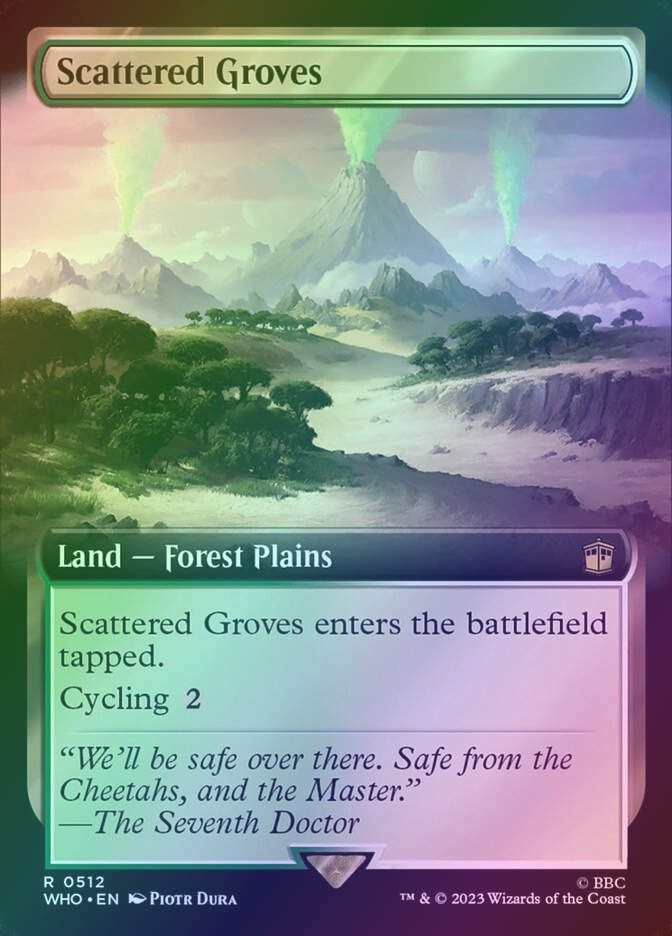 Scattered Groves (WHO) (512) / Extended Art / Foil