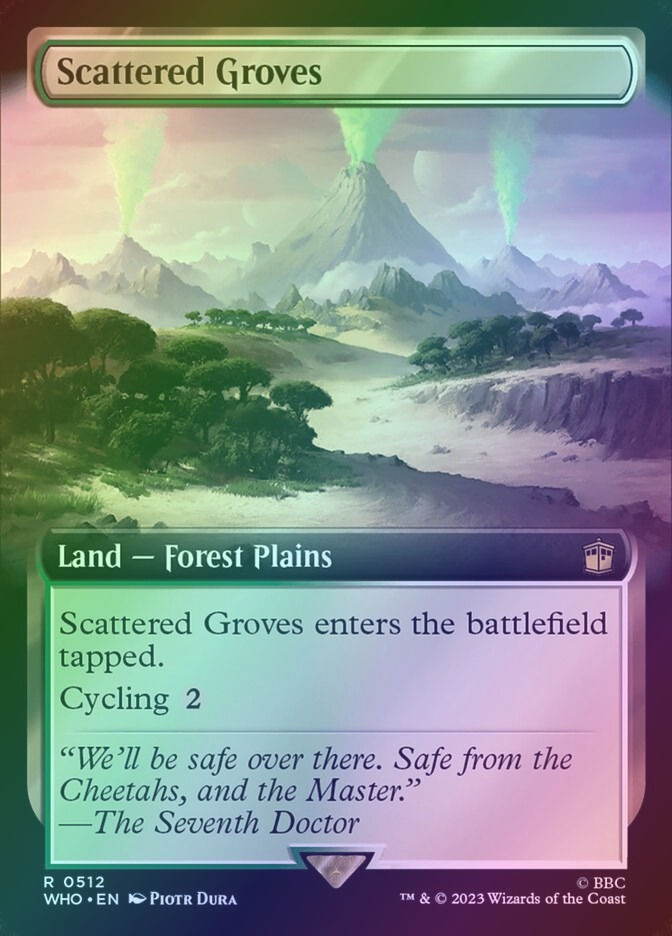 Scattered Groves (WHO) (512) / Extended Art / Foil
