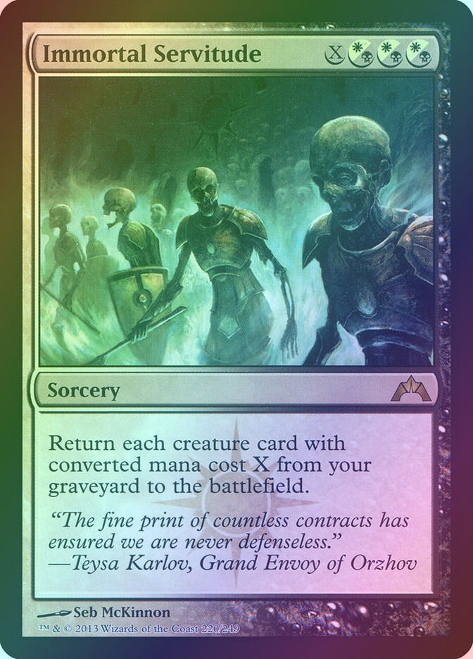 Immortal Servitude (GTC) (220) / Foil