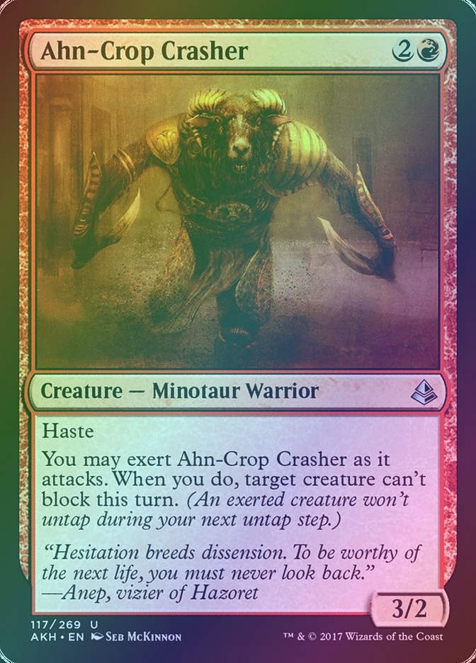 Ahn-Crop Crasher (AKH) (117) / Foil