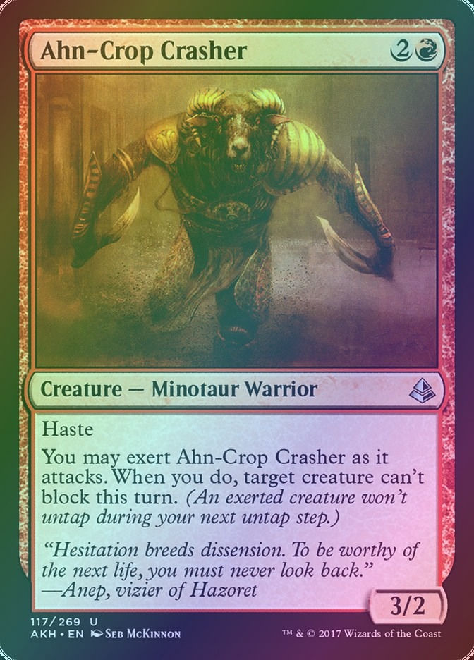 Ahn-Crop Crasher (AKH) (117) / Foil