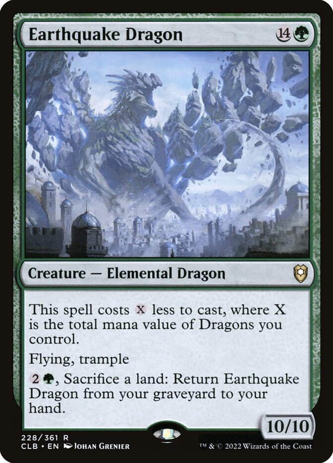 Earthquake Dragon (CLB) (228)