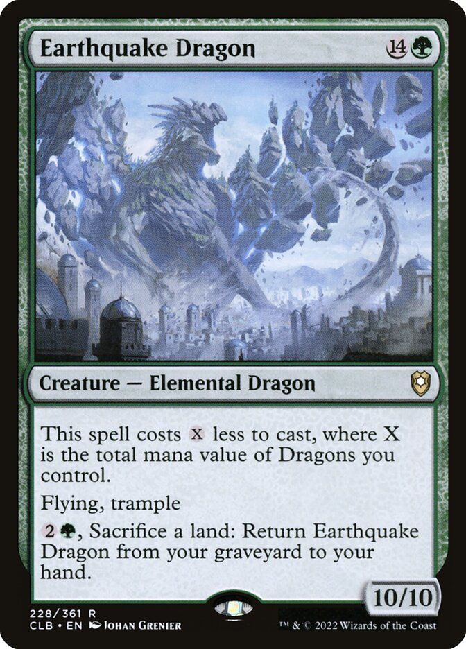 Earthquake Dragon (CLB) (228)