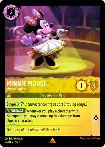 Minnie Mouse - Musical Artist (LOR_ITI) / Foil