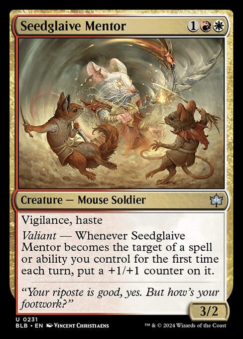 Seedglaive Mentor (blb) (231)