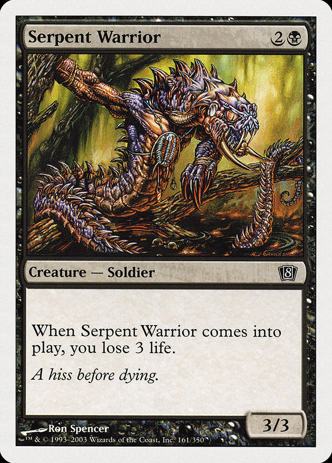 Serpent Warrior (8ED) (161)