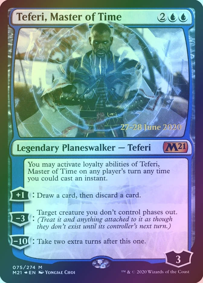 Teferi, Master of Time (PM21) (75s) / Foil