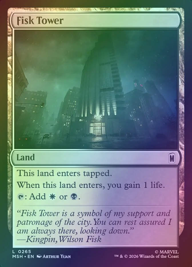 Fisk Tower (MSH) (265) / Foil