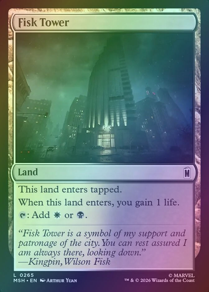 Fisk Tower (MSH) (265) / Foil