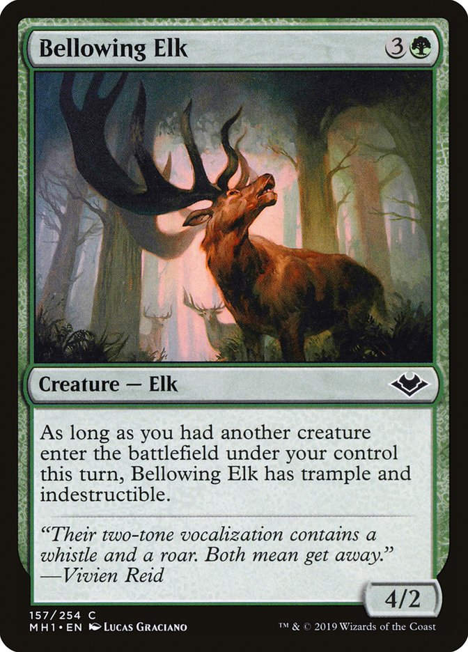 Bellowing Elk (MH1) (157)