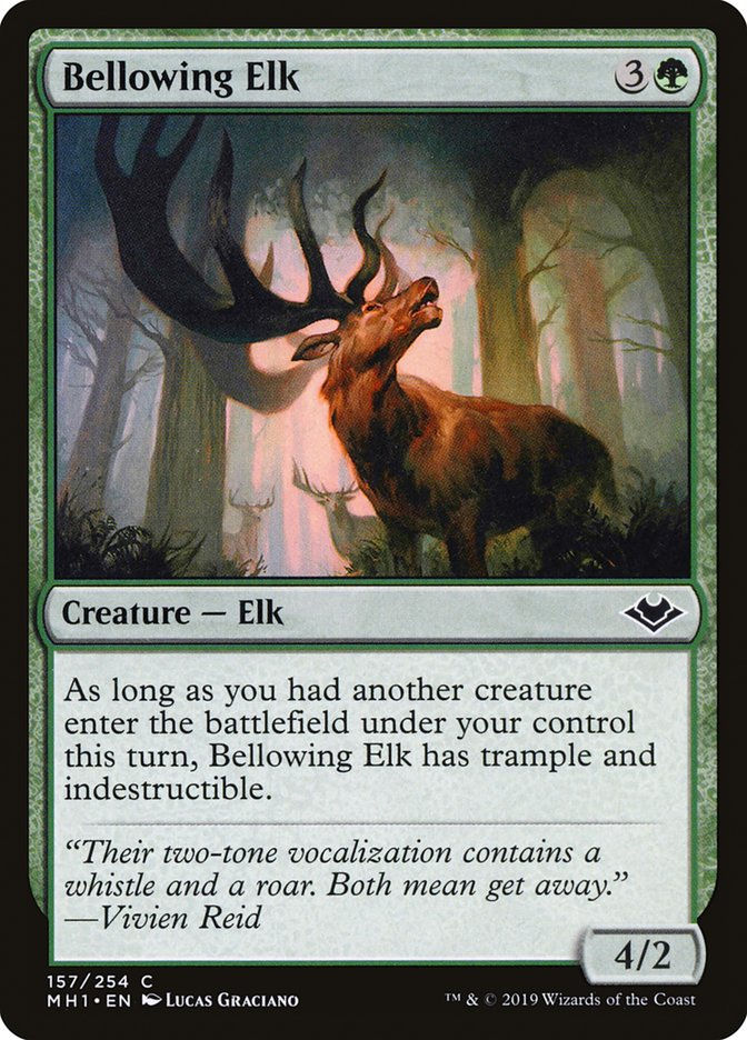 Bellowing Elk (MH1) (157)
