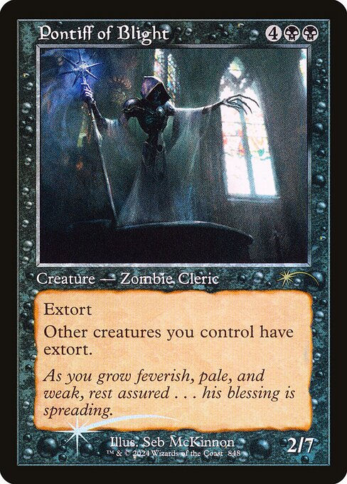 Pontiff of Blight (SLD) (848) / Foil
