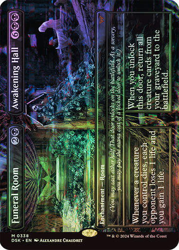 Funeral Room // Awakening Hall (DSK) (338) / Foil / Borderless