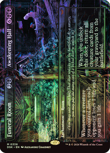 Funeral Room // Awakening Hall (DSK) (338) / Foil / Borderless